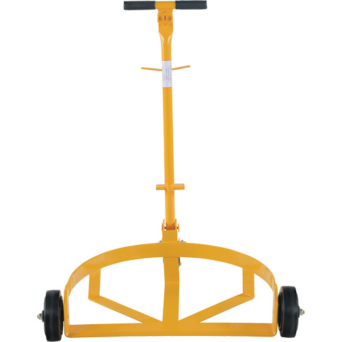 Chariot &agrave; profil bas pour barils, Fabriqu&eacute; en Acier, 30 - 55 gal. US (25 - 45,8 gal. imp.) Action Paper