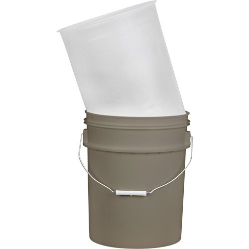 Doublure pour seau en plastique, 11-1/4" dia. x 14" h, 5 gal. US (4,16 gal. imp.) capacit&eacute; Action Paper