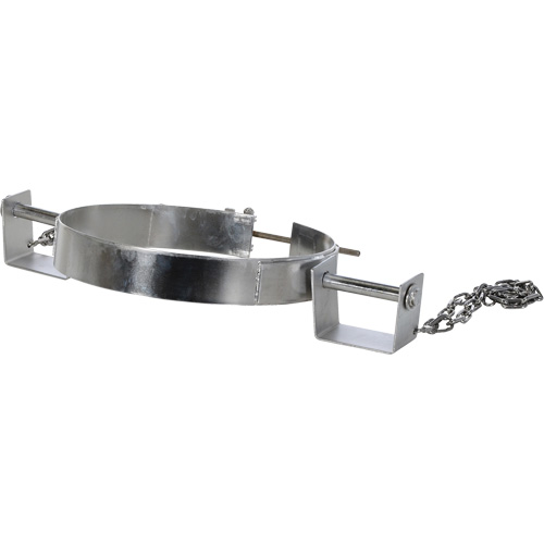 Tilting Drum Ring, 30 US Gal. (24.98 Imperial Gal.) Drum Size, 1200 lbs./544 kg Cap. Action Paper