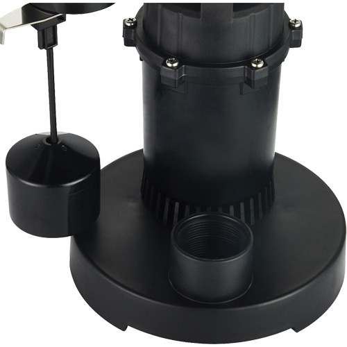 Thermoplastic Submersible Sump Pump, 2560 GPH, 115 V, 4.6 A, 1/3 HP Action Paper