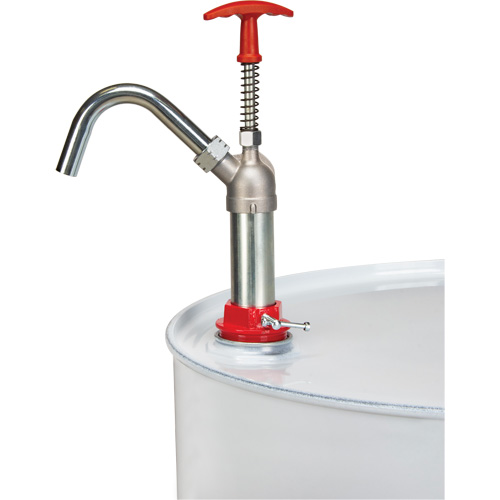 Pull Type Drum Pump, Fits 55 Gal., 22 oz./Stroke Action Paper