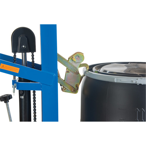 Ergonomic Drum Handler, 55 US gal. (45 Imperial Gal.)/85 US gal. (70 Imperial Gal.) Action Paper