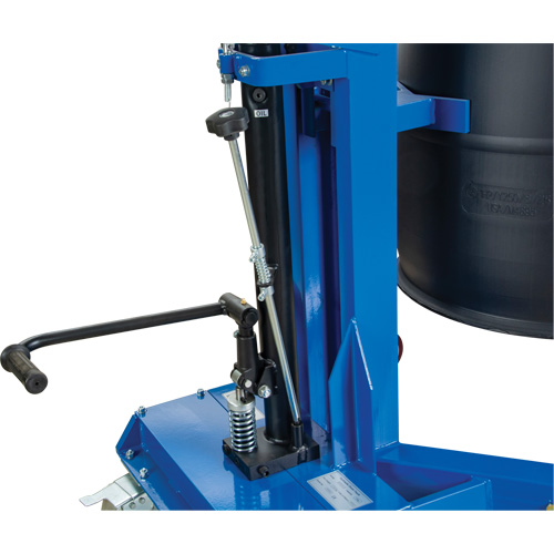 Ergonomic Drum Handler, 55 US gal. (45 Imperial Gal.)/85 US gal. (70 Imperial Gal.) Action Paper