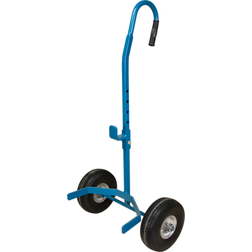 Cylinder Cart, Flat-Free Wheels, 15-1/2" W x 14-1/4" L Base, 600 lbs. Action Paper