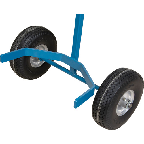 Cylinder Cart, Flat-Free Wheels, 15-1/2" W x 14-1/4" L Base, 600 lbs. Action Paper