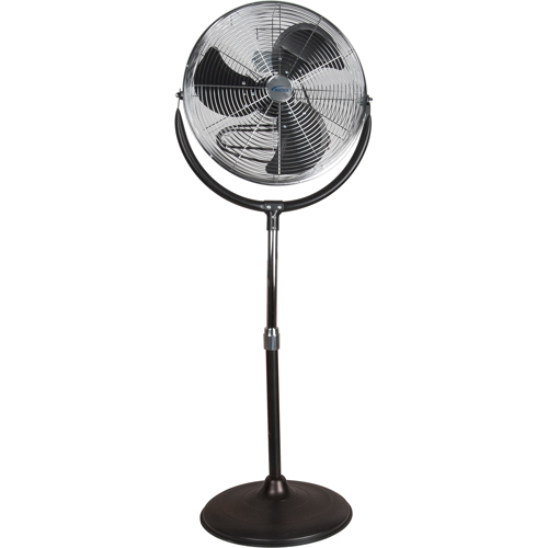 Ventilateur sur pi&eacute;destal haute vitesse, Commercial, 3 Vitesses, Diam&egrave;tre de 20" Action Paper