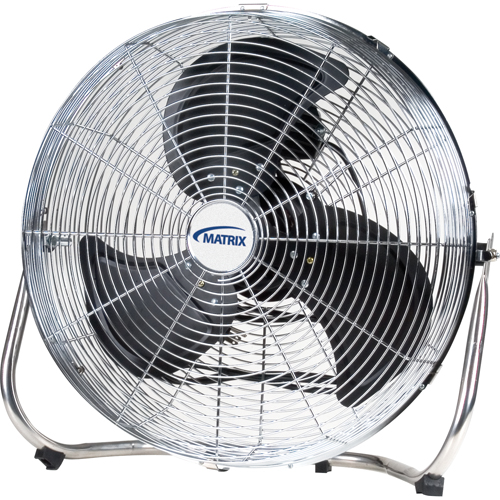 Ventilateur sur pied haute vitesse, 3 vitesses, 18" Diam&egrave;tre Action Paper