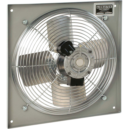 All Purpose Wall Fans, Commercial, 12" Dia., 2 Speeds Action Paper