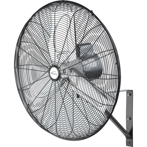 Ventilateur mural non-oscillant, Industriel, Dia 24", 2 vitesses Action Paper