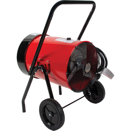 Portable Salamander Heater, Contractor, Electric, 34121 BTU/H Action Paper