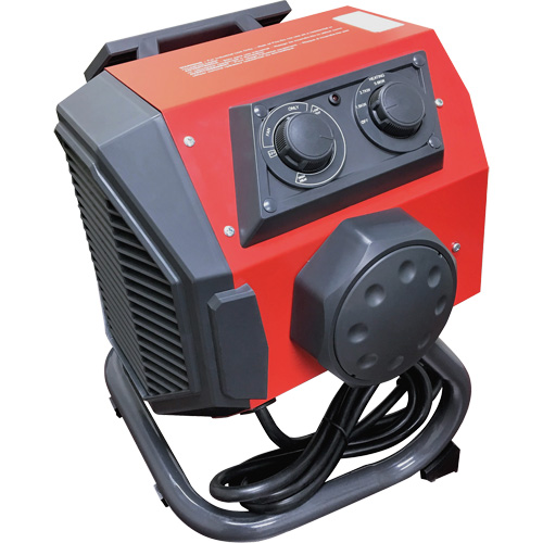 Heavy-Duty Tilted Heater, Ceramic, Electric, 19107 BTU/H Action Paper