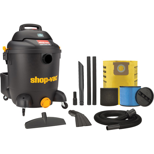 Aspirateur pour atelier SVX2, Secs-humides, 5,5 CV, 12 gal. US (45,4 litres) Action Paper