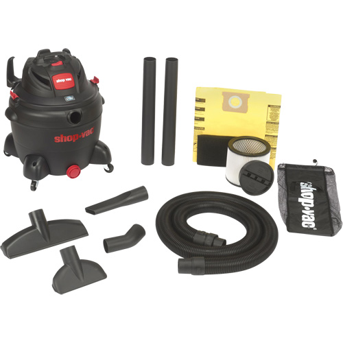 Aspirateur utilitaire pour atelier SVX2, Secs-humides, 6,5 CV, 16 gal. US (60,6 litres) Action Paper