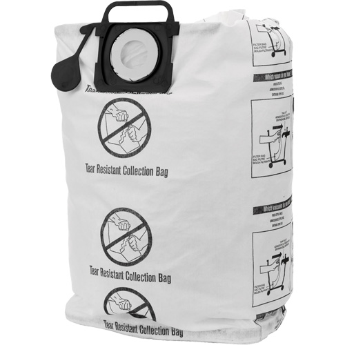 Sacs pour aspirateur r&eacute;sistant &agrave; la d&eacute;chirure pour la collecte de d&eacute;bris secs, 12 - 20 gal. US Action Paper