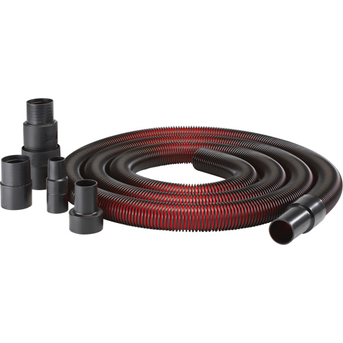 1-1/2" x 12' Premium Grade Crush-Resistant Hose with Adapter Action Paper
