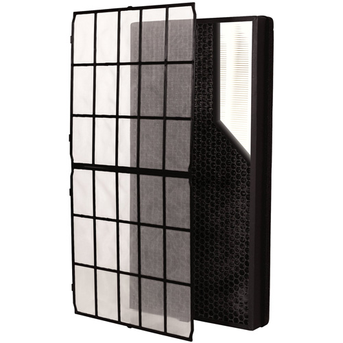 AeraMax&reg; SV HEPA/Carbon Air Purifier Filter with Pre-Filter, Box, MERV 13, 11.56" W x 2.38" D x 23.25" H Action Paper