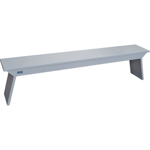 Bancs pour vestiaires, Acier, 72" lo x 12" la x 17" h Action Paper