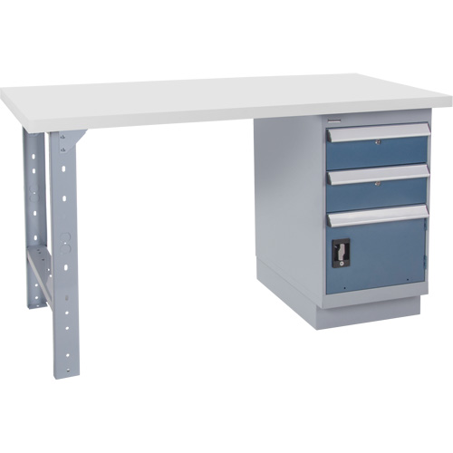 Pre-Designed Workbench, 72" W x 30" D x 34" H, 2500 lbs. Capacity Action Paper