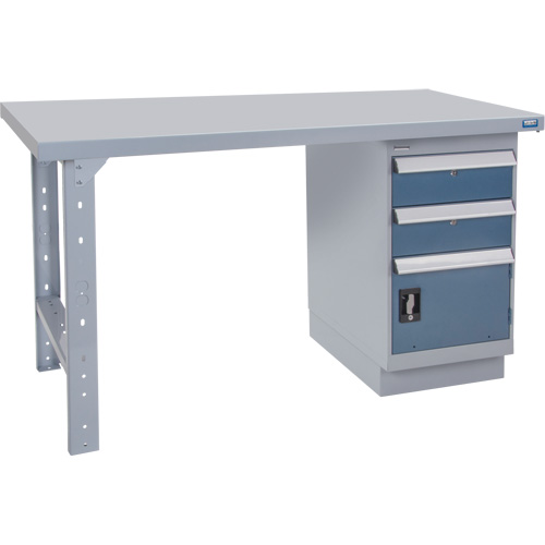 Pre-Designed Workbench, 72" W x 30" D x 34" H, 2500 lbs. Capacity Action Paper