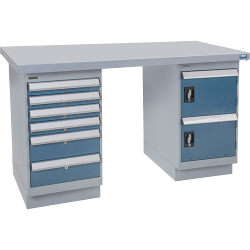Workbench, 72" W x 36" D x 34" H, 2500 lbs. Capacity Action Paper