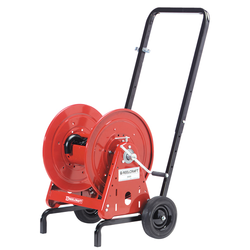 Hose Reel Cart Action Paper