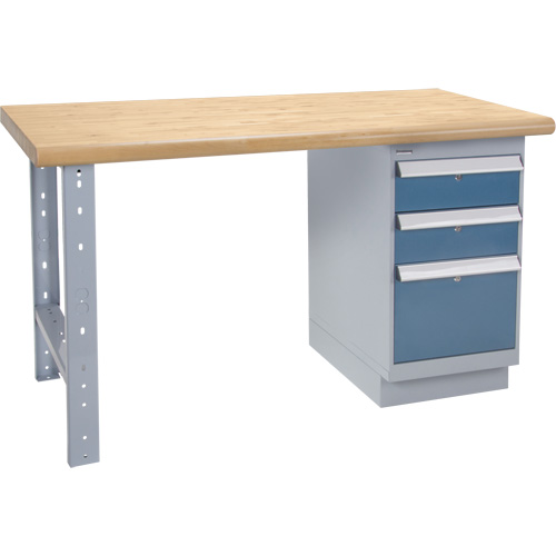 Workbench, 2500 lbs. Cap., 60" W x 36" D, 34" H Action Paper