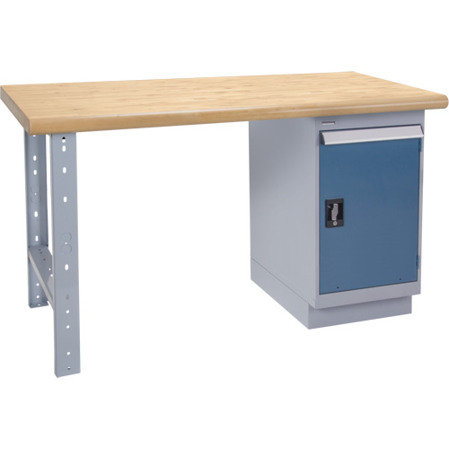 Heavy-Duty Workbench, 1500 lbs. Cap., 60" W x 36" D, 34" H Action Paper