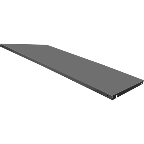 Tablette pour &eacute;tag&egrave;re &agrave; usage intensif, 47-7/8" x 17-7/8", Capacit&eacute; de 3000 lb, Acier, Gris Action Paper