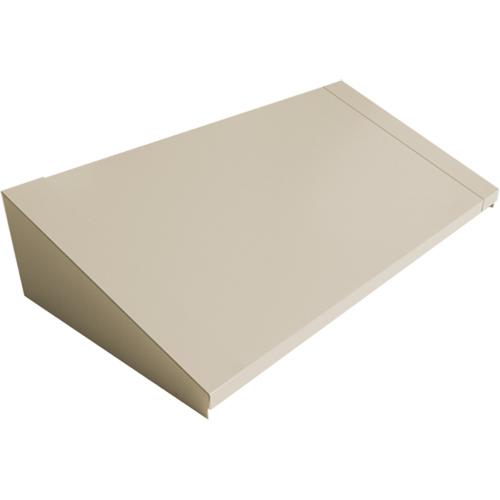 All-Welded Concorde - Heavy-Duty Lockers Sloping Top, 3 Bank, 18" D x 36" W x 6" H, Beige, Steel Action Paper