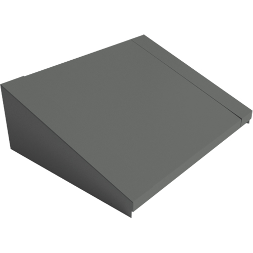 All-Welded Concorde - Heavy-Duty Lockers Sloping Top, 2 Bank, 18" D x 24" W x 6" H, Steel Action Paper