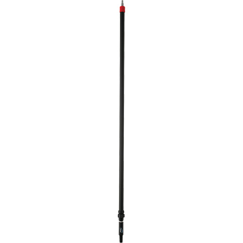 Transport Line Water-Fed Handle, Aluminum/Polypropylene, Telescopic, Euro Threaded Tip, 1-1/4" Diameter, 63" - 109" Length Action Paper