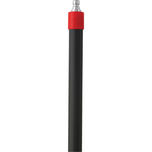 Transport Line Water-Fed Handle, Aluminum/Polypropylene, Telescopic, Euro Threaded Tip, 1-1/4" Diameter, 63" - 109" Length Action Paper
