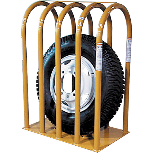 T105 5-Bar Earthmover Tire Inflation Cage Action Paper
