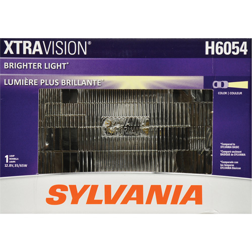 Phare automobile scell&eacute; XtraVision H6054, Halog&egrave;ne, 55 W, Blanc cass&eacute; Action Paper