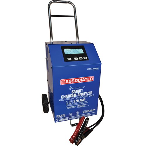 Intellamatic&reg; Adjustable 12 Volt 60 Amp Wheeled Charger Action Paper