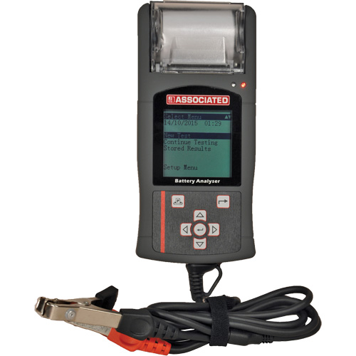 Hand-Held Electrical System Analyzer Tester with Thermal Printer & USB Port Action Paper