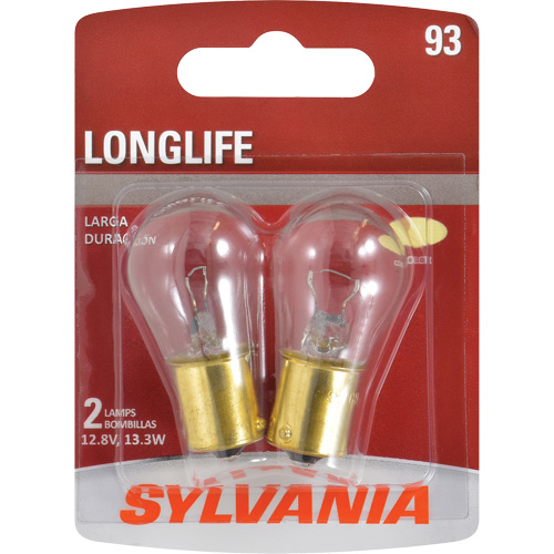 Mini ampoule automobile longue dur&eacute;e mod&egrave;le 93, Incandescente, 13,3 W Action Paper