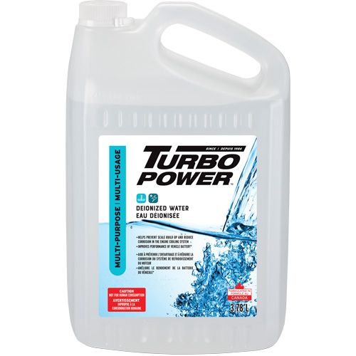Turbo Power Multi-Purpose Deionized Water, Jug Action Paper