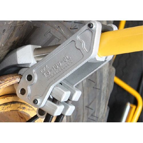 D&eacute;monte-talons hydraulique OTR pour pneu g&eacute;ant s&eacute;rie Pro Action Paper