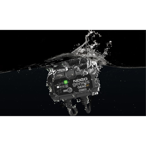 Chargeur de batterie embarqu&eacute; &agrave; 1 sortie de 5 amp&egrave;res Gen5X1 Genius Action Paper