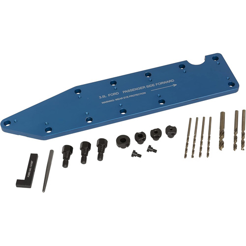 Gabarit de perçage pour installation sur collecteur pour Ford 3,5 L Ecoboost Action Paper