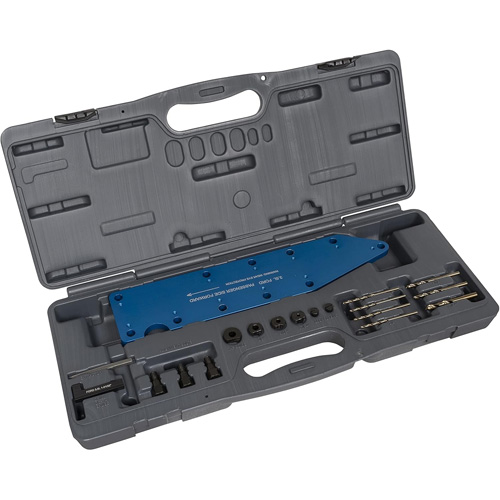 Gabarit de perçage pour installation sur collecteur pour Ford 3,5 L Ecoboost Action Paper