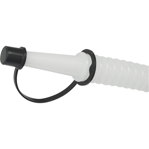 Oil Dispenser with Lid & Cap, Plastic, 8 qt Capacity Action Paper