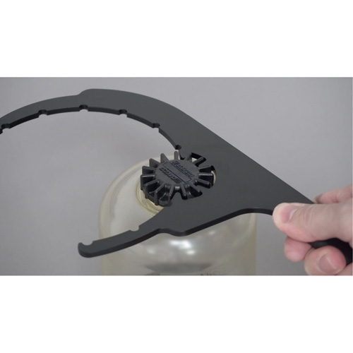Diesel Filter Wrench for 6" Davco, 6" Strap Length Action Paper