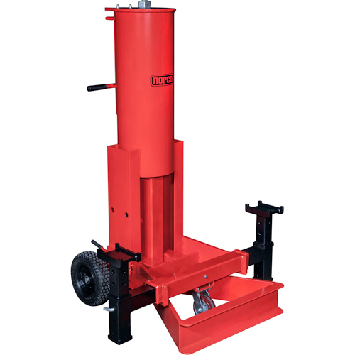 Cric de levage &agrave; air, Capacit&eacute; de 10 tonne(s), 12-1/4" - 49-1/2" h Action Paper