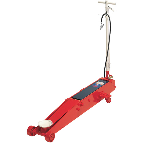 Floor Jack, 5 Ton(s) Capacity, 5-5/8" Lowered, 27-1/4" Raised, Air Hydraulic Action Paper