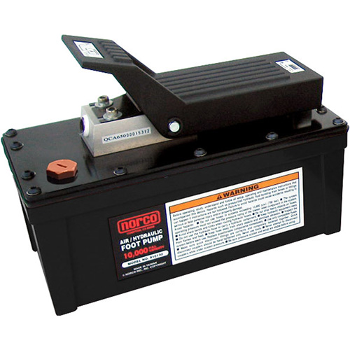 Air Hydraulic 10000 PSI Foot Pump Action Paper