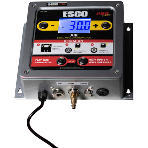 Digital Wall-Mounted Aluminum Tire Inflator Action Paper