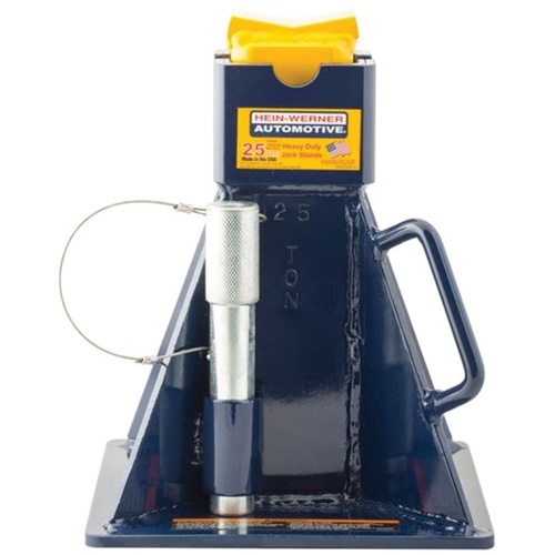 Chandelles de support pour v&eacute;hicule, Tige verrouillable, Capacit&eacute; de 25 tonnes Action Paper