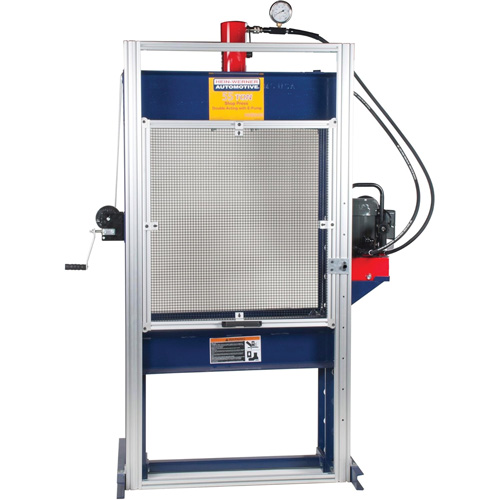 Shop Press Guard, 100 tons Capacity Action Paper